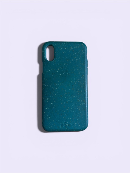Pela Other - Teal Biodegradable Pela iPhone XS Phone Case